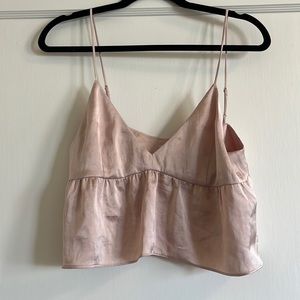 Aritzia Pink top